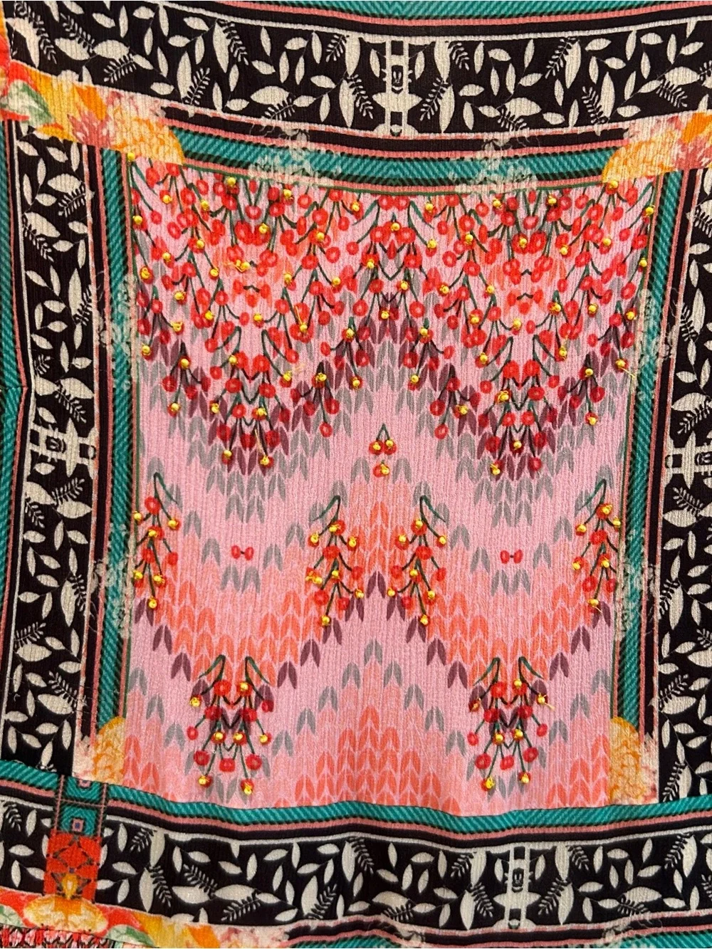 Anthropologie Bhanuni by Jyoti pink maxi dress - Size 2